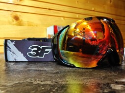 UNI LYŽIARSKE OKULIARE 3F VISON BOOST BLACK-ORANGE